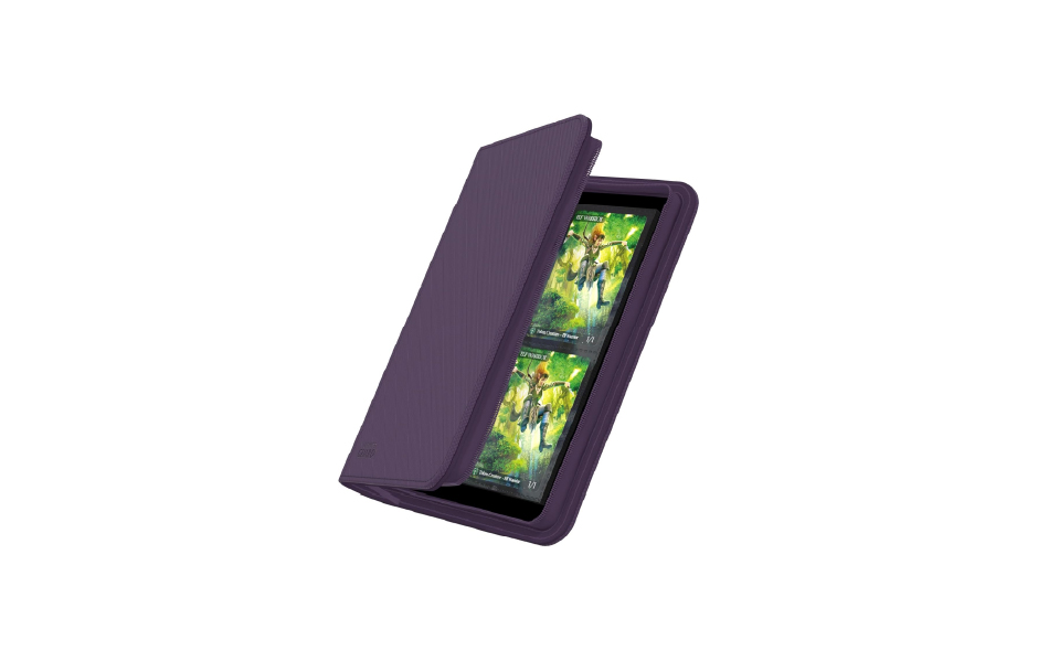 Ultimate Guard Zipfolio 160 – 8 Pocket Xenoskin - Purple